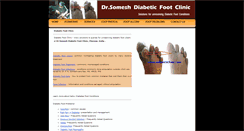 Desktop Screenshot of ndiabeticfoot.com