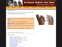 Tablet Screenshot of ndiabeticfoot.com